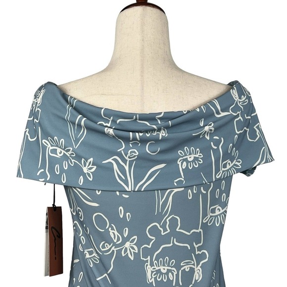 CHRISTINA MARTINEZ‎ OFF THE SHOULDER BODYSUIT WOMEN'S SIZE L NWT - Picture 8 of 16